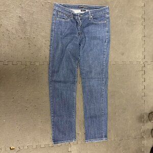 Levi's Women's Blue and Navy Jeans